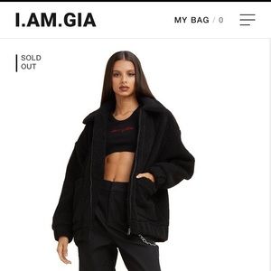 I.AM.GIA Sherpa jacket-BRAND NEW W/ TAG NEVER WORN
